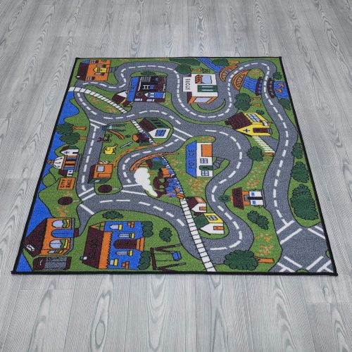  [아마존베스트]Ottomanson JNA370099-3X5 educational rug, Multi