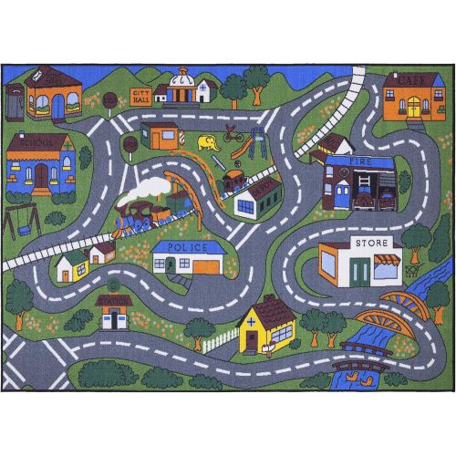  [아마존베스트]Ottomanson JNA370099-3X5 educational rug, Multi