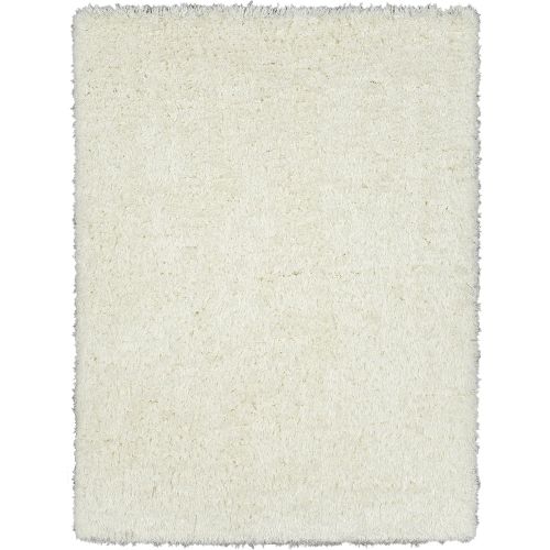  Ottomanson Flokati Collection Faux Sheepskin Shag Area Rug, 53X7, Dark Grey