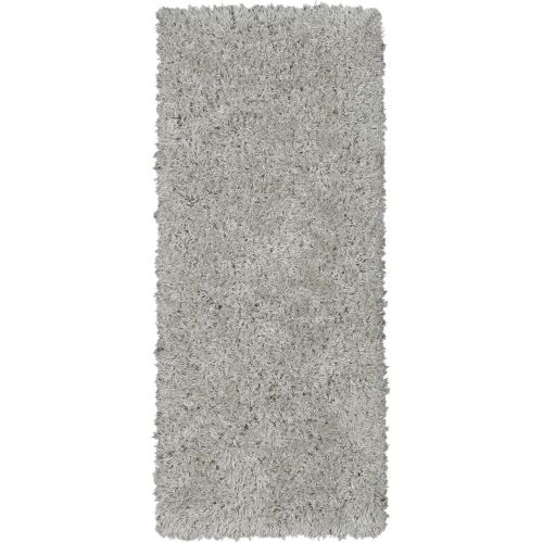  Ottomanson Flokati Collection Faux Sheepskin Shag Area Rug, 53X7, Dark Grey