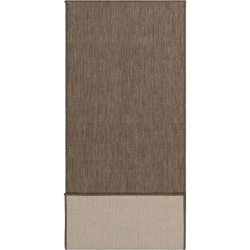  Ottomanson Jardin Collection Sisal Area Rug, 53 x 73, Cream