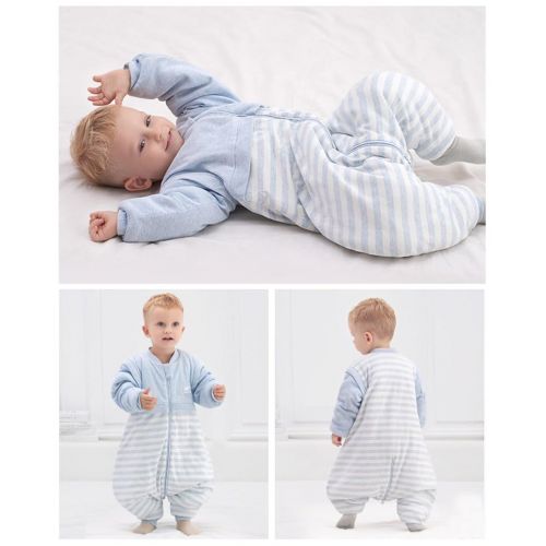  OuYun Baby Early Walker Sleeping Bag with Feet Detachable Sleeve Wearable Blanket Spring&Autumn