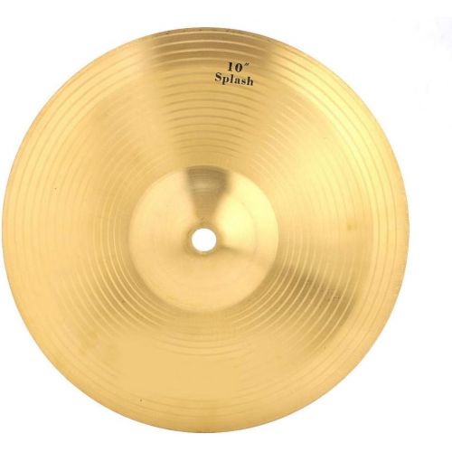  [아마존베스트]Oumij 10in Splash Cymbal Durable Brass Cymbal Musical Instrument Accessory