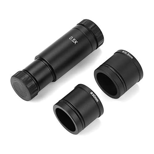  [아마존베스트]Oumij 0.5 X C-Mount 30/30.5 mm Lens Adapter for Microscope CCD Camera Eyepiece