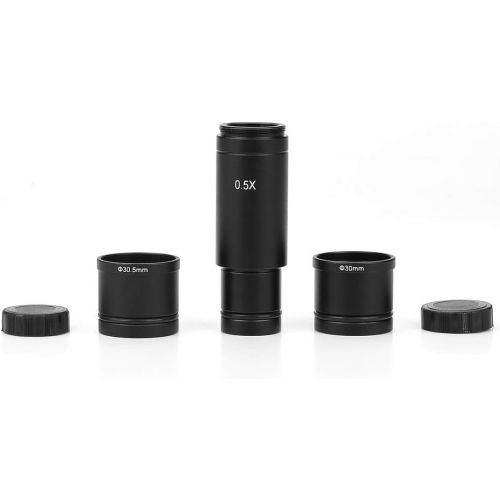  [아마존베스트]Oumij 0.5 X C-Mount 30/30.5 mm Lens Adapter for Microscope CCD Camera Eyepiece