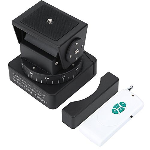  Oumij1 Motorized Camera Pan Tilt Head with Remote Control for Gopro Cameras Smartphones.