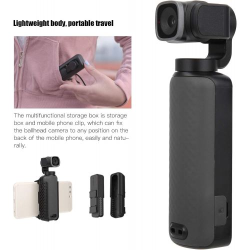  Oumij1 Handheld Pocket Camera - Portable Ballhead Stabilizer - Anti Shake Bracket - 3Axis Camera Shooting - with 1.22 Inch HD Touch Screen