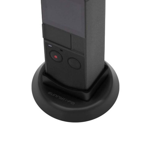  Ouneed DJI Zubehoer for DJI Osmo Pocket zubehoer,Smart Motion Kamera Stabilisator Standfuss Stabilisator Mount Stand for DJI Osmo Pocket (schwarz)