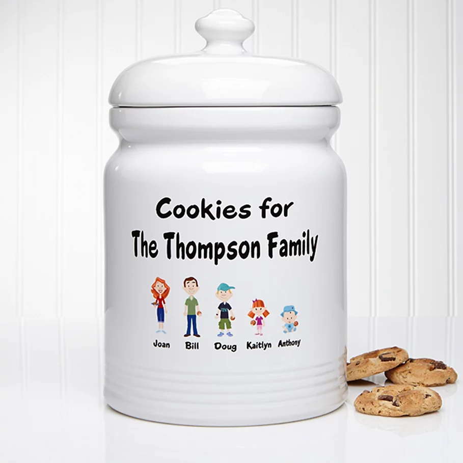 Our Family Characters 10.5-Inch Cookie Jar