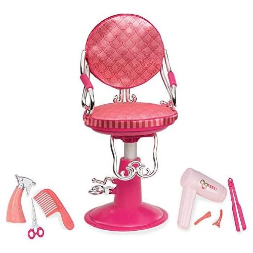  Our Generation Coral Salon Chair for 18 Doll