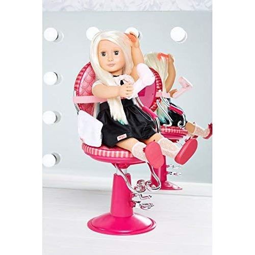  Our Generation Coral Salon Chair for 18 Doll