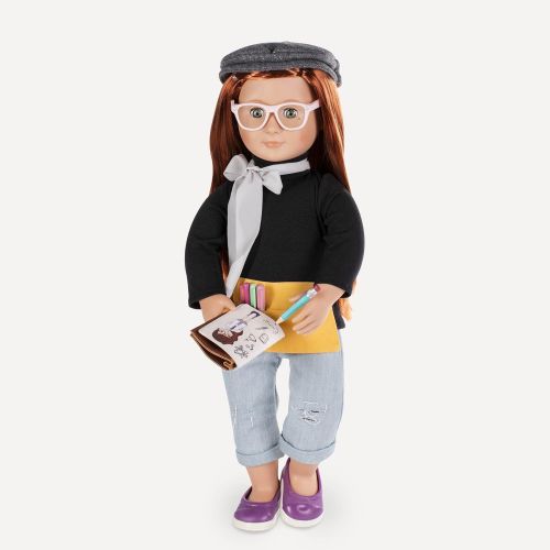  Our Generation Sabina-Deluxe Doll with Book 18 Doll