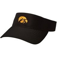 Ouray Sportswear NCAA Iowa Hawkeyes Adult Men Performance Tour Visor Adjustable Size