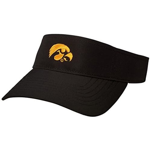  Ouray Sportswear NCAA Iowa Hawkeyes Adult Men Performance Tour Visor Adjustable Size