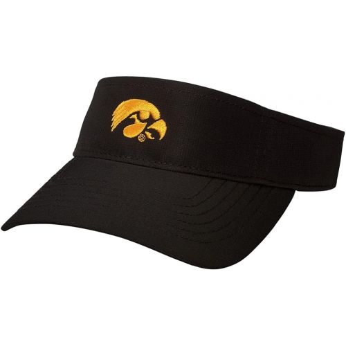  Ouray Sportswear NCAA Iowa Hawkeyes Adult Men Performance Tour Visor Adjustable Size