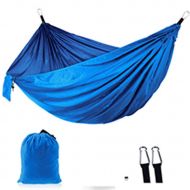 Lioder Portable Outdoor Camping Double Hammock 210T Parachute Nylon Indoor Casual Swing Hammocks