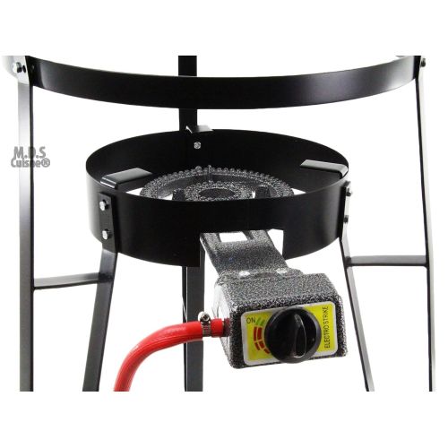  Outdoor Burner stand Hose Set Heavy Duty Metal Automatic Propane Gas New Portable