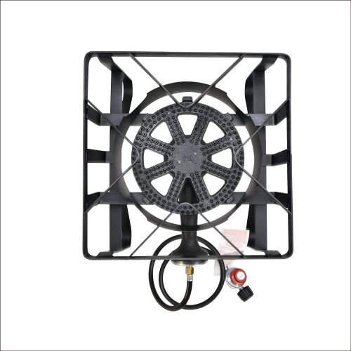  ARC USA Outdoor Single Burner Stove, High Pressure Propane Burner, Portable Gas Cooker, Camping Burner Cooking Stove, Single Burner with Portable Stand, Welded Steel Frame