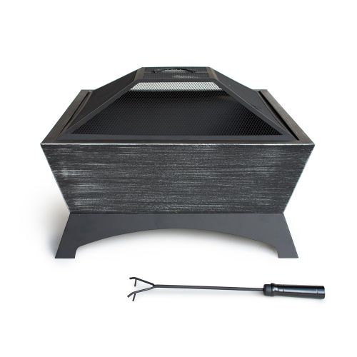  Outdoor Escapes Steel Fire Pit, 26-Inch