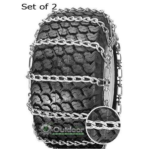  Outdoor Power Deals OPD tire chains (set of 2 ) 18x9.50-8 2 18X9.5-8-link with Tighteners