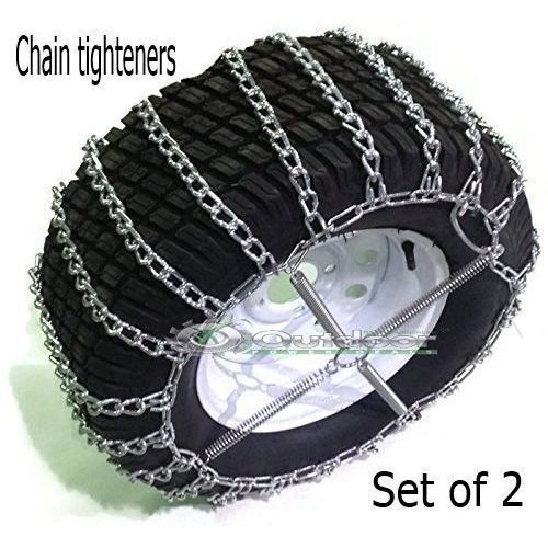  Outdoor Power Deals OPD tire chains (set of 2 ) 18x9.50-8 2 18X9.5-8-link with Tighteners