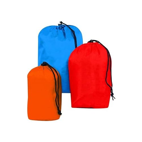  Outdoor Products Ditty Bag 3-Pack Assorted, Combo Pack: Small, Medium and Large