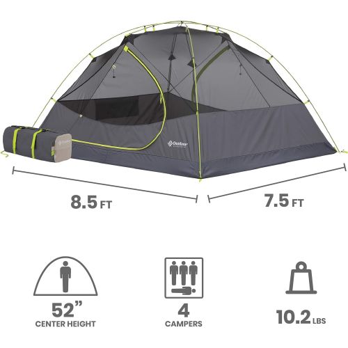  Outdoor Products 4 Person Backpacking Tent