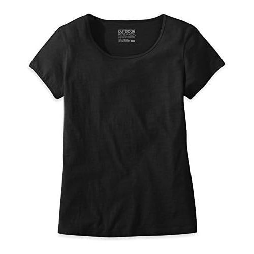  [아마존베스트]Outdoor Research Womens Camila Basic S/S Tee, Black, Large