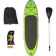 225 lb Capacity Inflatable Backpack Paddle Board with Adjustable Paddle