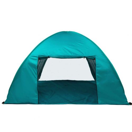  Outdoor tent Pop Up Tent, UV Lightweight Waterproof Foldable Outdoor Beach Camping Tent As Sun Shelter Children Family and Dog On Garden/Beach - 190x210x130cm