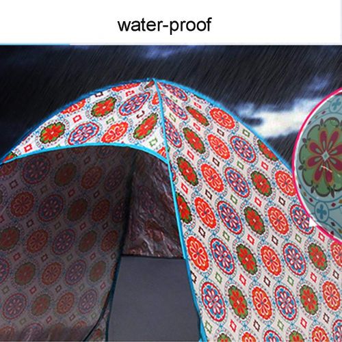  Outdoor tent Beach Tent Pop Up Sun Shelter Portable 2-3 Persons Family Tent with UV-Protection Cabana Sunshade Umbrella for Outdoor Sports Camping Fishing Picnic Hiking Travel - 145x165x110cm
