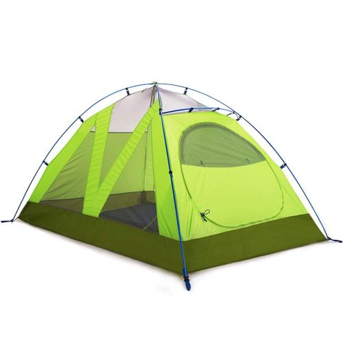  Outdoor tent-Jack 2 Personen Zelt Doppelte Schicht Regenschauer Vier Jahreszeiten Aluminium Ruten Outdoor Camping Klettern Feld Paar Zelte 210 * 140 * 100cm
