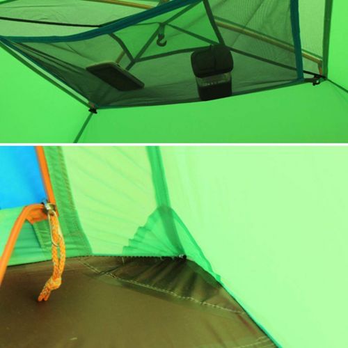  Outdoor tent-Jack Zelt Outdoor 3-4 Personen Familie Double Layer Wasserdichte Camping Shade Zelte