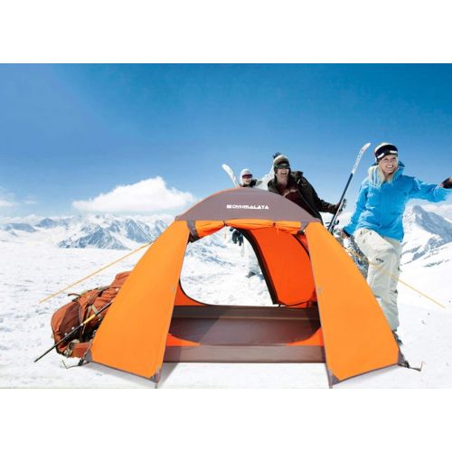  Outdoor tent-Jack Field Tent Outdoor 2 Personen Double Layer Wasserdichte Aluminium Ruten Profession Vier Jahreszeiten Auf Fuss Klettern Camping