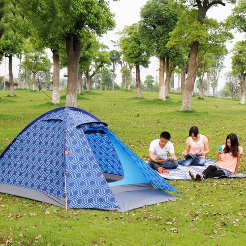  Outdoor tent-Jack Zelt Outdoor 3-4 Personen Familie Paar Reise Camping Ausruestung Feld Kind Beach Account