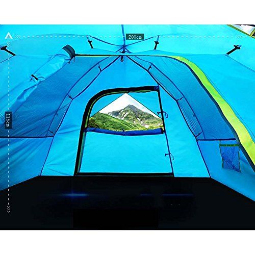 Outdoor tent-Jack Automatisches doppelseitiges reines Campingcampingzelt