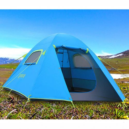  Outdoor tent-Jack Camping Zelt Outdoor 3-4 Menschen Wasserdichte Familie Tourismus Feld Ausruestung
