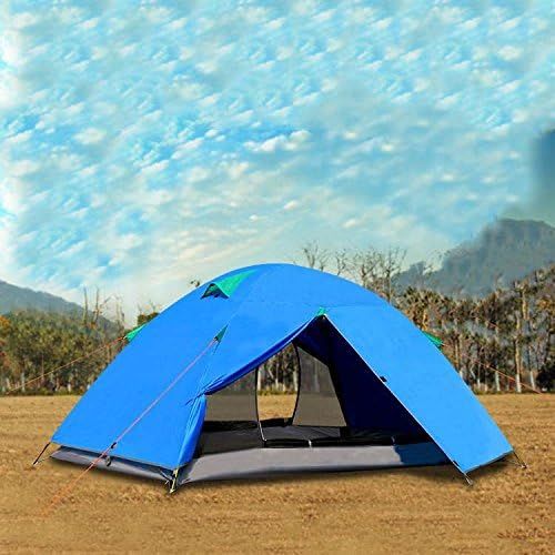  Outdoor tent-Jack Zelt Outdoor Camping Doppel Doppel Aluminium Pole Multi - Person Anti - Sturm Outdoor Camping Ausruestung Regen Zelte