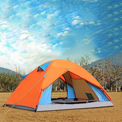  Outdoor tent-Jack Zelt Outdoor Camping Doppel Doppel Aluminium Pole Multi - Person Anti - Sturm Outdoor Camping Ausruestung Regen Zelte