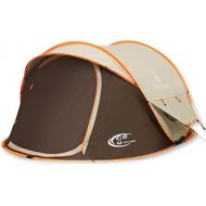 Outdoor tent-Jack Thick Rainproof Zelt Outdoor 2-3 Personen Zelte Doppel Automatik Home Camping Zelte