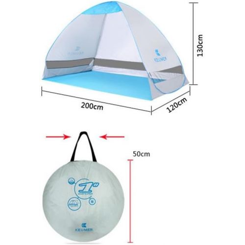  Outdoor tent-Jack Strandzelte Sun Sun Shade Zelte Automatik Outdoor Open Fishing Single Doppelzelte