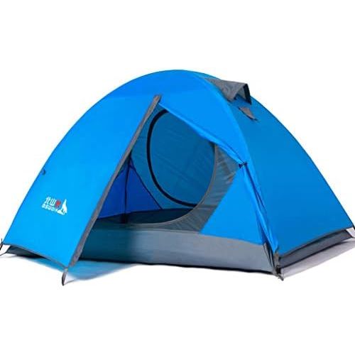  Outdoor tent-Jack Zelt Outdoor 2 Personen Feld Camping Double Layer Regenschauer Zelte 210 * 140 * 110cm