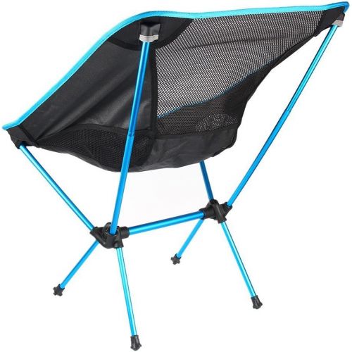  OutdoorCrazyShopping Ultra-light Portable Folding Chair Beach Seat Lightweight Seat for Outdoor Camping Hiking Fishing Picnic BBG with Bag
