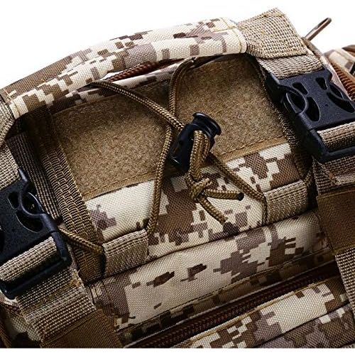 OutdoorCrazyShopping Outdoor Multifunction Lures Fishing Tackle Storage Bags Square Camouflage Backpack Bag Classic Chest Pack