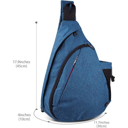  [아마존베스트]OutdoorMaster Sling Bag - Crossbody Backpack for Women & Men