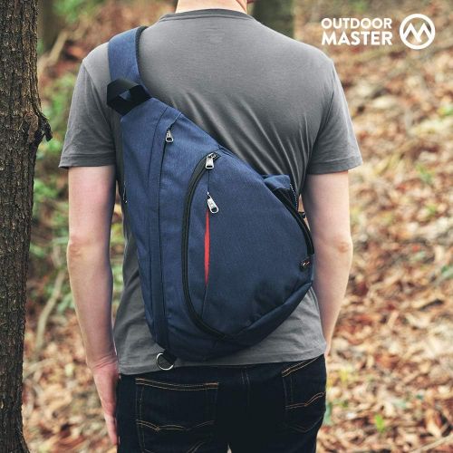  [아마존베스트]OutdoorMaster Sling Bag - Crossbody Backpack for Women & Men