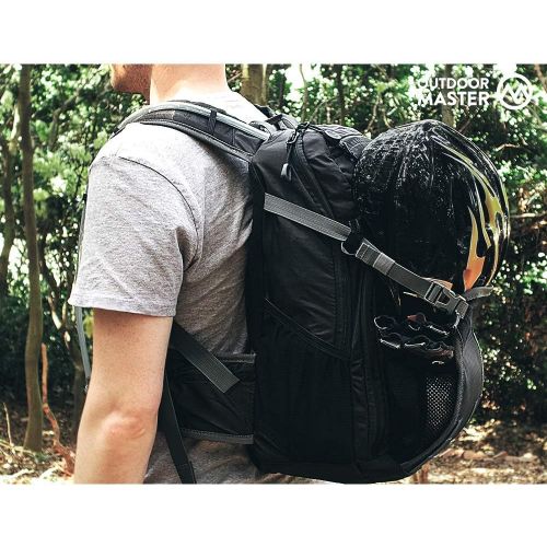  [아마존베스트]OutdoorMaster 25L HYDROBACK Hydration Backpack - 2L BPA Free Bladder | Large Volume, Ultra Ventilated Lightweight Day Pack for Hiking, Cycling, Climbing, Trekking, MTB