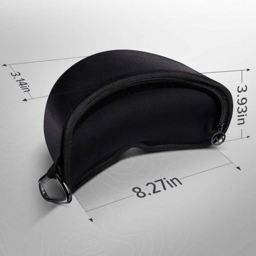  [아마존베스트]OutdoorMaster Ski Goggles Case - Hard Ski Goggles Case with Zippered Soft Bottom, Fits Any Ski Goggles