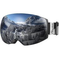 OutdoorMaster Ski Goggles PRO - Frameless, Interchangeable Lens 100% UV400 Protection Snow Goggles for Men & Women