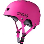 OutdoorMaster Skateboard Cycling Helmet - Two Removable Liners Ventilation Multi-Sport Scooter Roller Skate Inline Skating Rollerblading for Kids, Youth & Adults